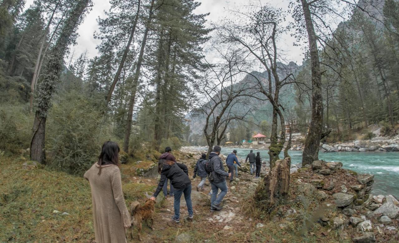Parvati Kuteer Riverside Resort Kasol Dış mekan fotoğraf