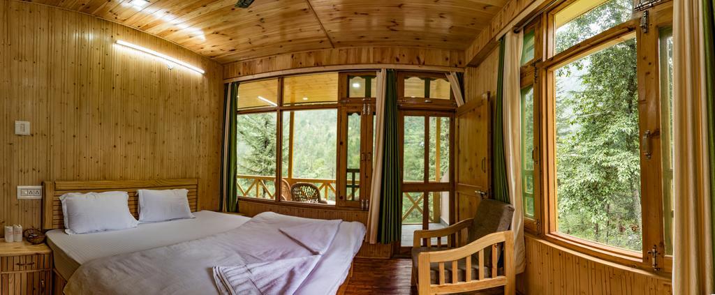 Parvati Kuteer Riverside Resort Kasol Dış mekan fotoğraf