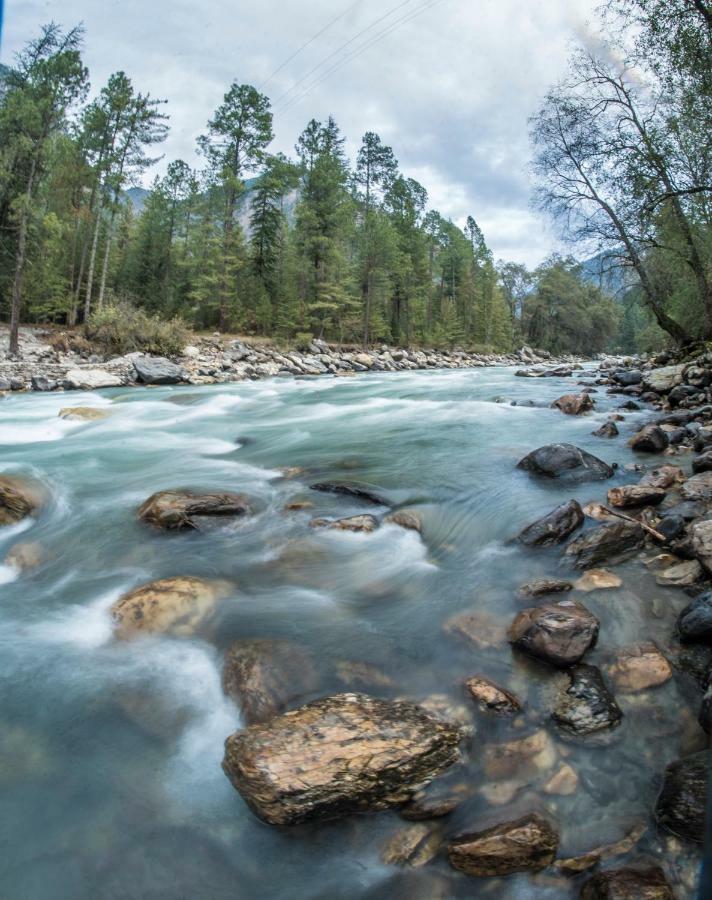 Parvati Kuteer Riverside Resort Kasol Dış mekan fotoğraf