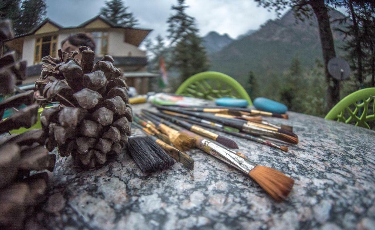 Parvati Kuteer Riverside Resort Kasol Dış mekan fotoğraf